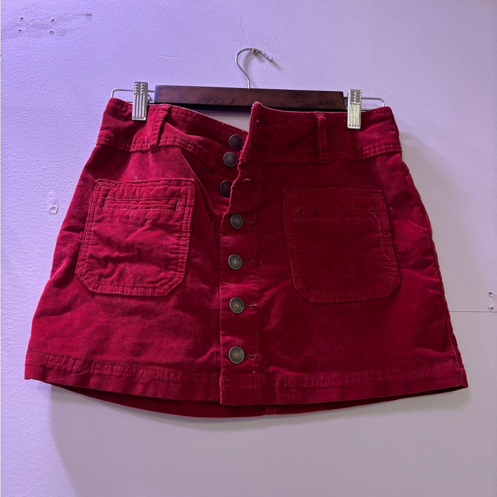 Corduroy skirt
